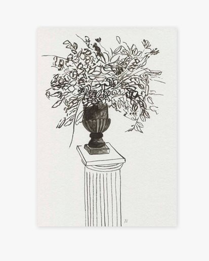 Wall Of Art Ink No2 By Isabelle Vandeplassche