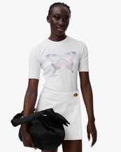 Ganni Butterfly T-Shirt Bright White