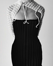 A Roege Hove Katrine Mini Slit Dress Black