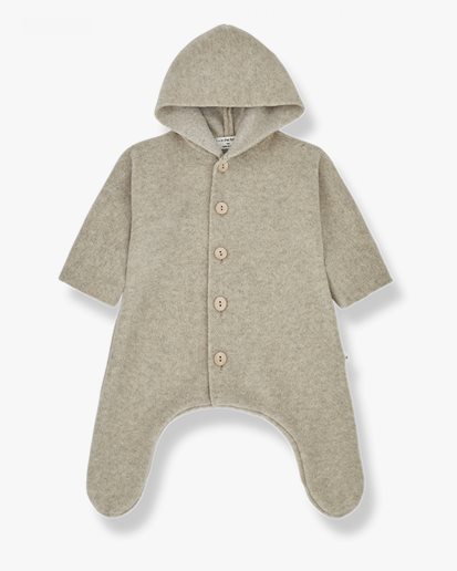 1+ In The Family Beate Hooded Jumpsuit Beige