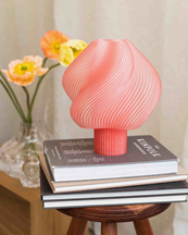 Crème Atelier Soft Serve Table Lamp Regular Sorbet Peach