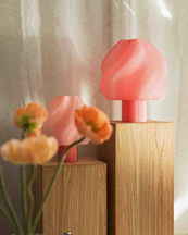 Crème Atelier Soft Serve Table Lamp Grande Sorbet Peach