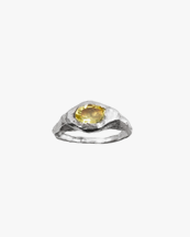 Simuero Faro Ring Yellow Silver