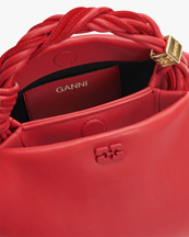 Ganni Bou Bag Fiery Red