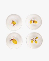 &Klevering Moroccan Lemon Bowl Set Of 4 Multicolor