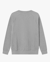 Wood Wood Hester Classic Sweatshirt Grey Melange