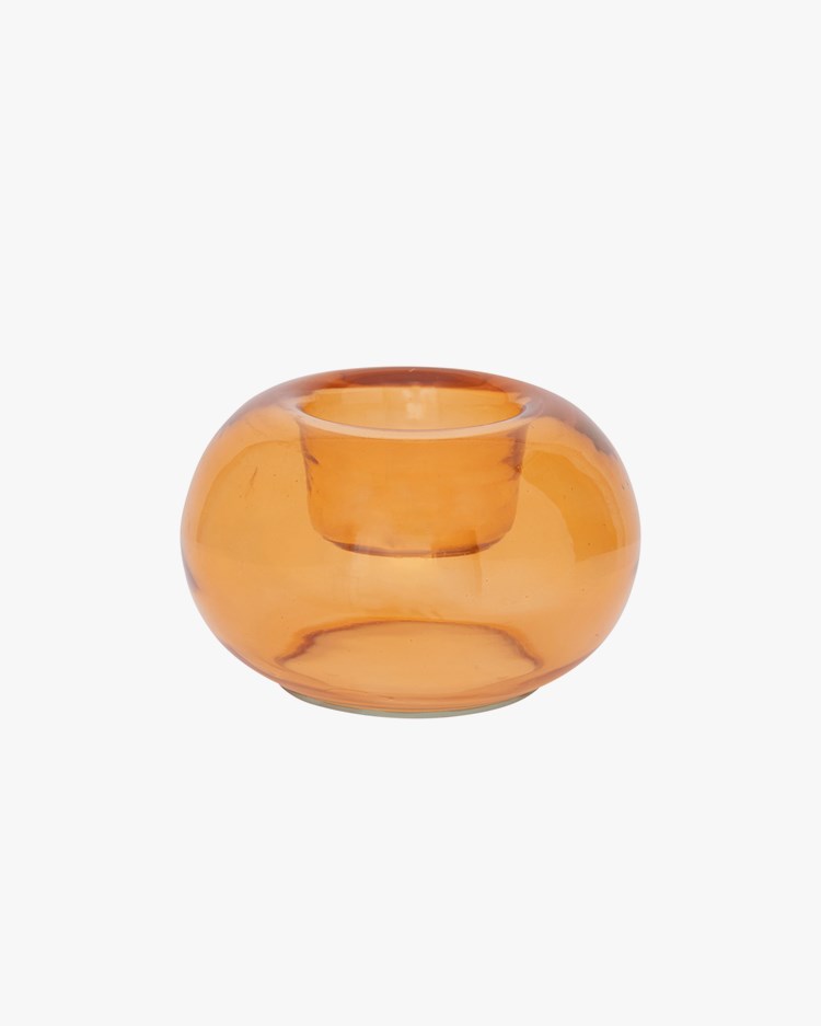 Bubble Tealight Holder Apricot