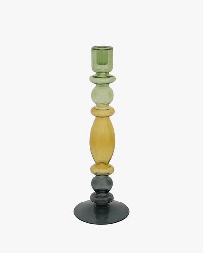 Bulb Candle Holder Green