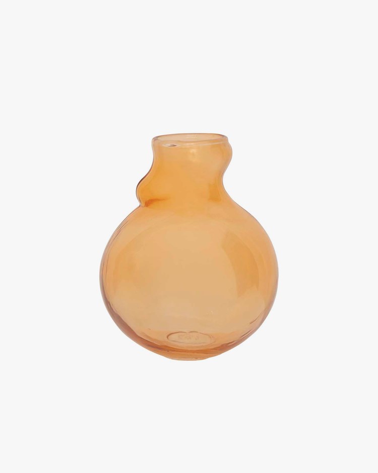 Quirky C Vase Apricot Nectar