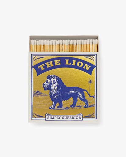The Lion Match Box