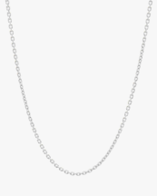 Tom Wood Anker Chain Necklace Silver