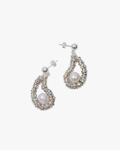 Pearl Octopuss.Y Tiny Silver Oysters Silver