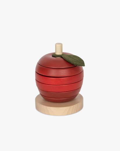 Konges Sløjd Stacking Apple Dark Red/Moonlight