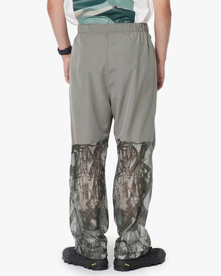 Printed Insect Shield Mesh Pants Grey