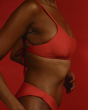 Bare Cleo Bikini Top Red