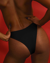Bare Lou Bikini Bottom Black