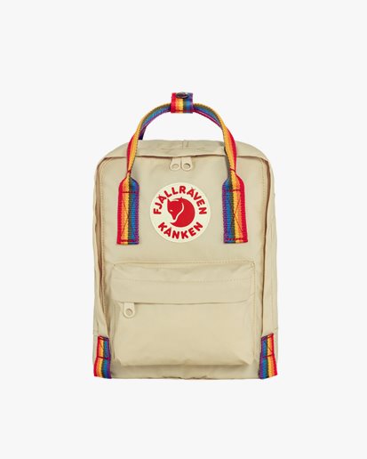 Fjällräven Kånken Mini Backpack Light Oak/Rainbow