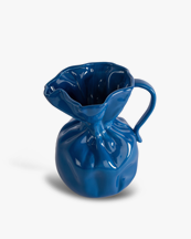 Crumple Vase Blue