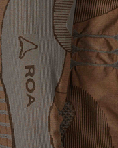 ROA Roundneck 3D Knit Brown/Grey