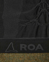 ROA Roundneck 3D Knit Grey/Black