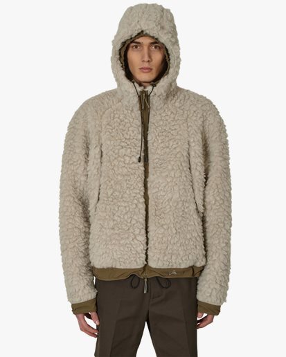 ROA Heavy Furry Jacket Silver Sage