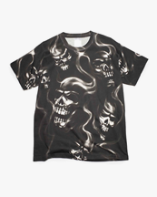 Stockholm Surfboard Club Alko T-Shirt Black Skull