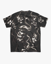 Stockholm Surfboard Club Alko T-Shirt Black Skull