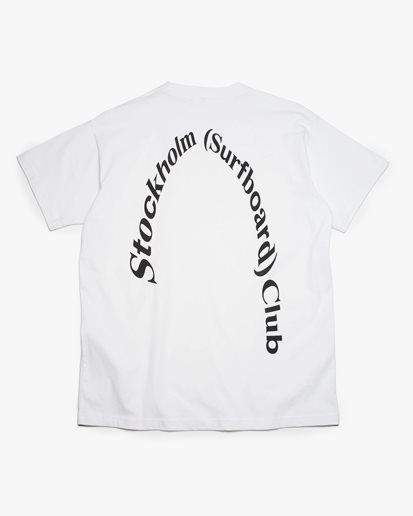 Stockholm Surfboard Club Alko T-Shirt White/Black