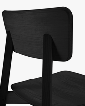 Ethnicraft Casale Dining Chair Black