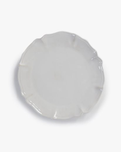 Judith Dinner Plate White