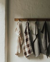 Stripe Linen Kitchen Towel