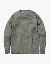 Snow Peak Recycled Long Sleeve T-Shirt Olive