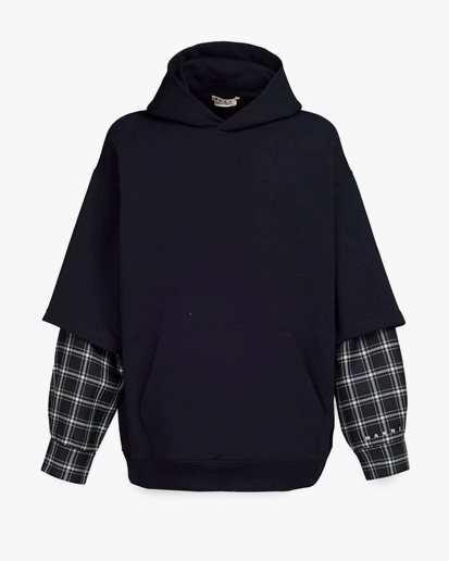 Marni Double Layer Sweatshirt Black