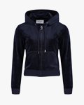 Juicy Couture Robertson Classic Velour Hoodie Night Sky