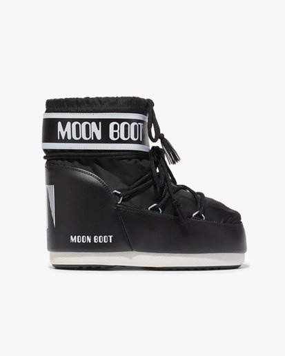 Moon Boot Icon Low Nylon Boots Black