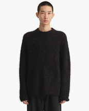 Séfr Haru Sweater Black Alpaca