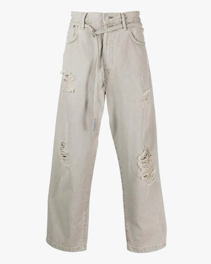 Acne Studios Loose Fit Jeans 1991 Grey/Beige