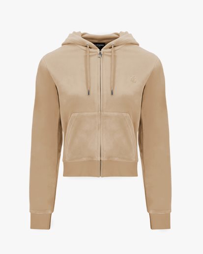 Juicy Couture Robertson Classic Velour Hoodie Nomad