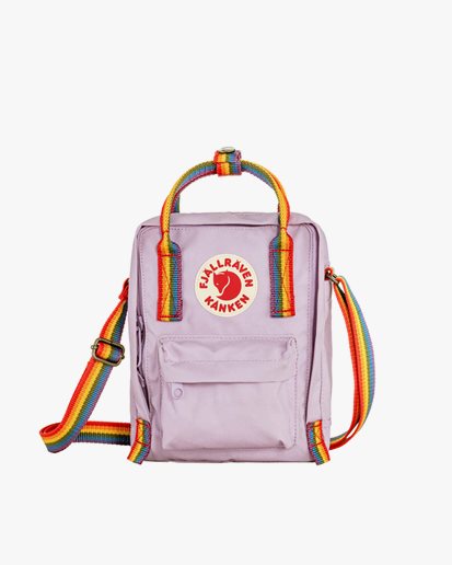 Fjällräven Kånken Sling Bag Pastel Lavender/Rainbow