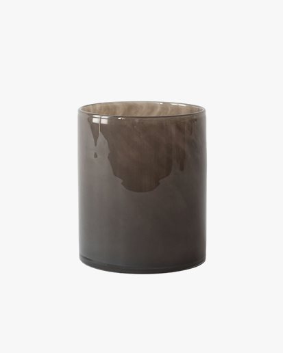 Tell Me More Lyric Candle Holder Taupe
