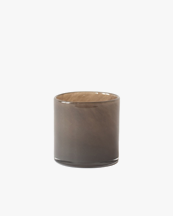 Tell me More Lyric Candle Holder Taupe