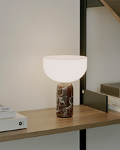 New Works Kizu Portable Table Lamp Rosso Levanto