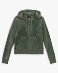 Juicy Couture Robertson Classic Velour Hoodie Thyme