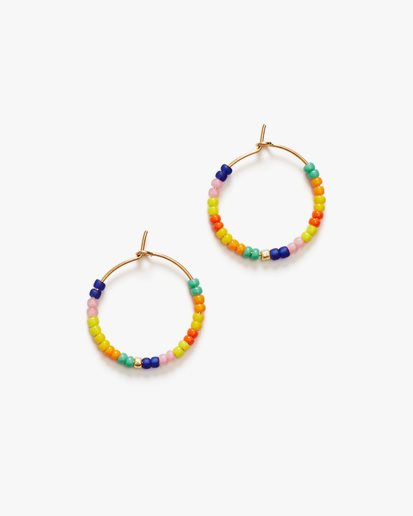 Anni Lu Maybe Baby Hoops Gold