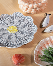 &Klevering Plate Oyster Multicolor