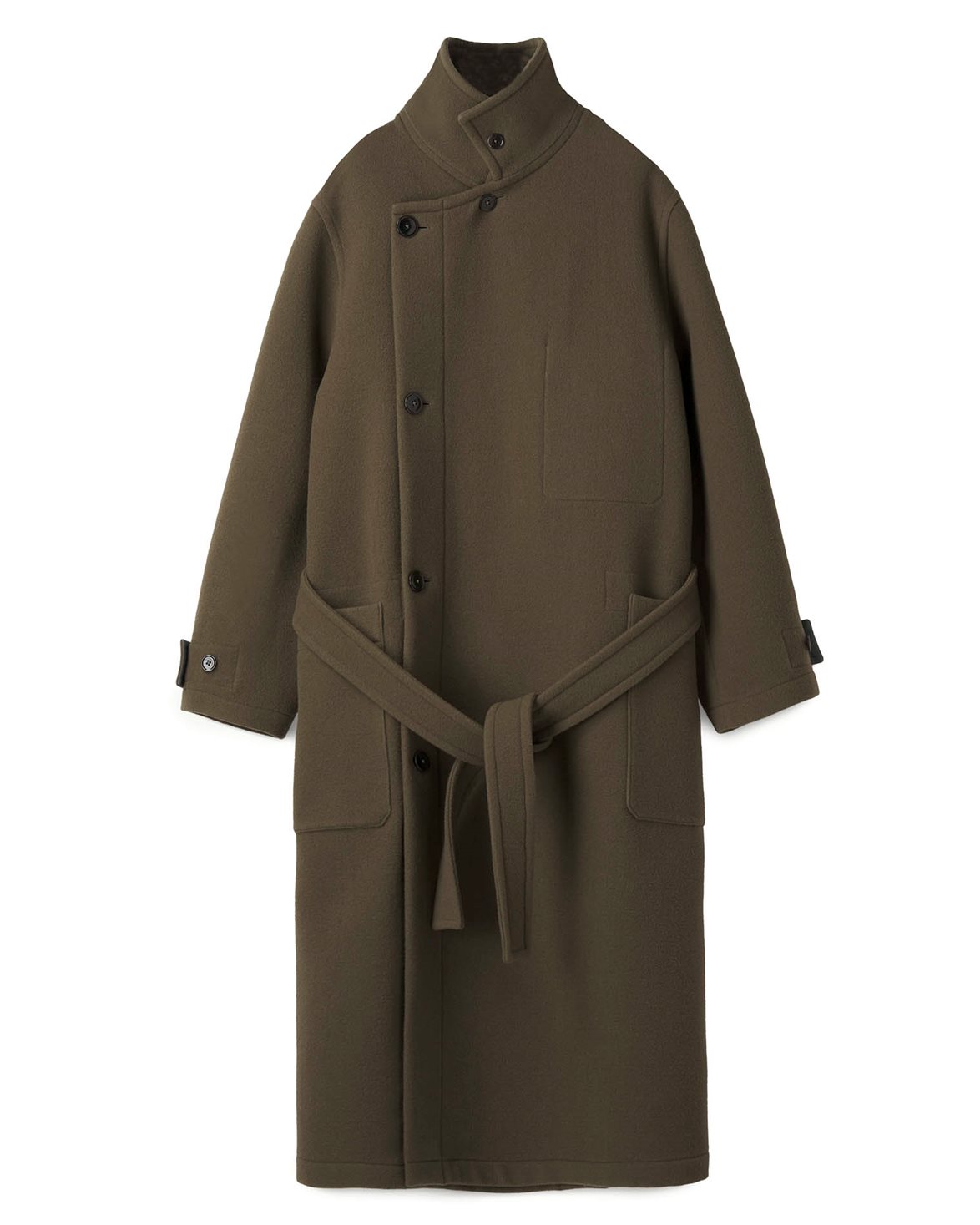 lemaire wrap coat black Mサイズ ルメール ラップコート - チェスター 