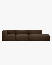 Ferm Living Catena Open Right Large Dark Brown
