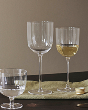 Ferm Living Host White Wine Glasses Set Of 2 Clear