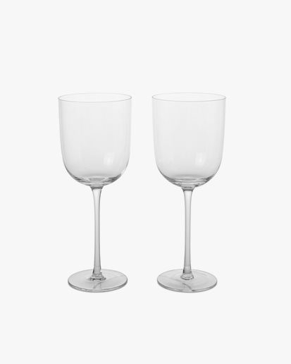 Ferm Living Host Red Wine Glasses Set Of 2 Clear