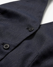 The Garment Pluto Halterneck Vest Blue Melange